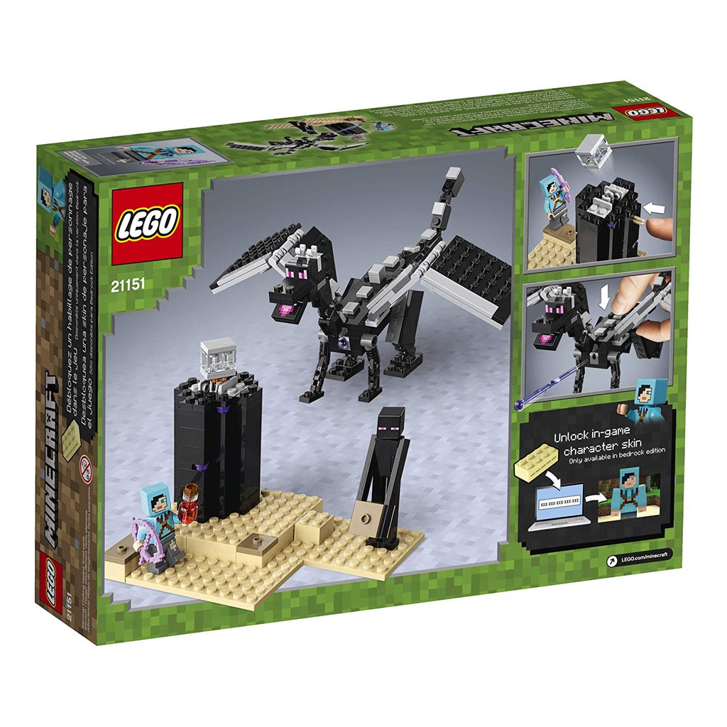 LEGO 21151 Minecraft  - The End Battle - Trận chiến ở Thế giới Tận cùng