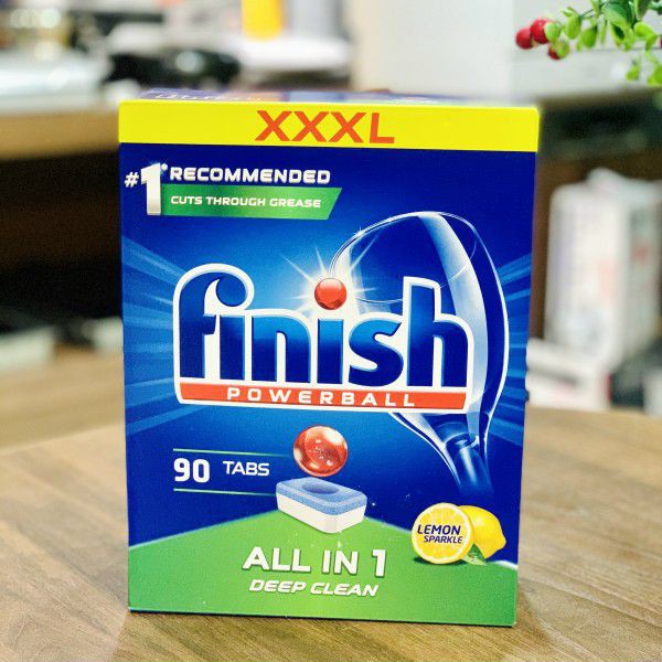 Viên rửa bát finish quantum 60 viên Đức ( viên rửa chén cao cấp 12 chức năng in 1 )