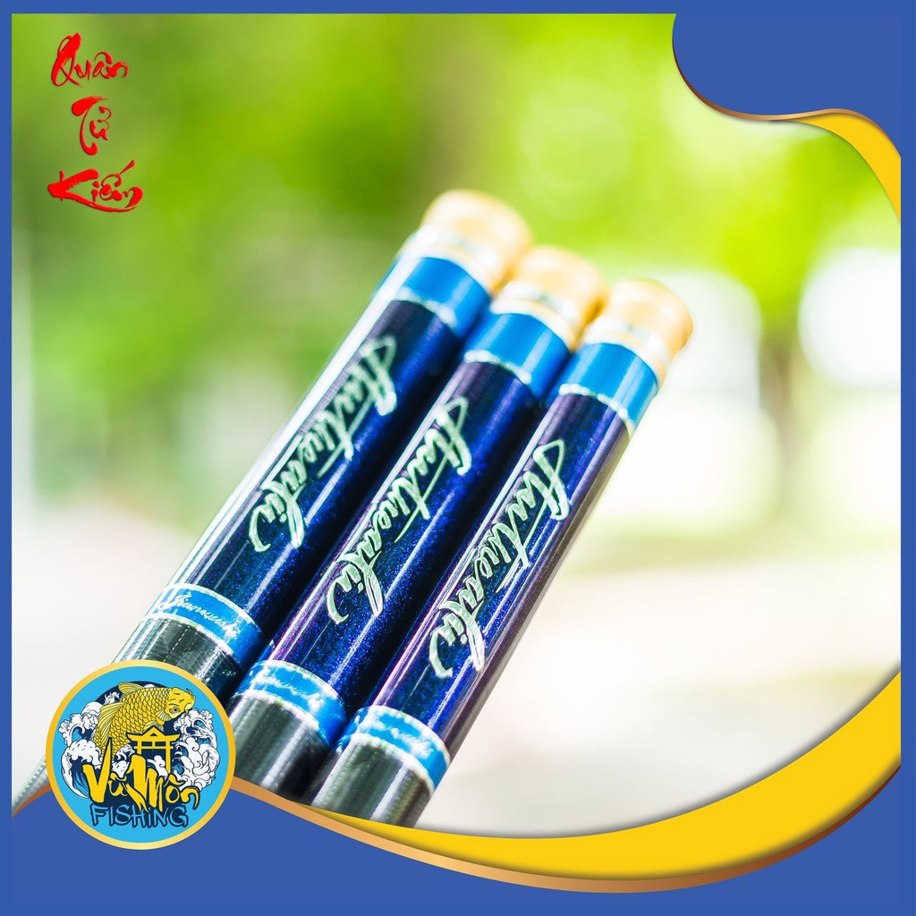 CẦN CÂU TAY - CÂU ĐÀI SĂN HÀNG  CARBON CAO CẤP  YuFeng QUÂN TỬ KIẾM 5,5h TM - VŨ MÔN NINH BÌNH