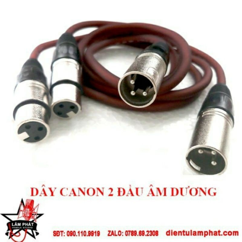 [Mã 2404EL10K giảm 10K đơn 20K] Dây Canon Xịn 2M