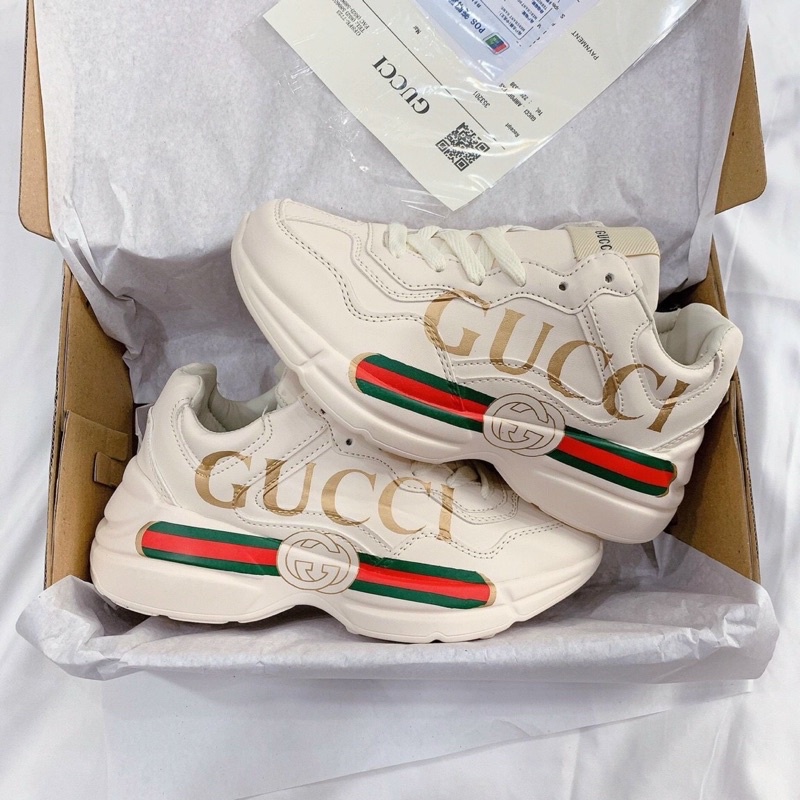 _THỂ THAO NAM NỮ Sneaker [FREE SHIP]GUCCI CHUNKY ,NY 2022 full hộp full box