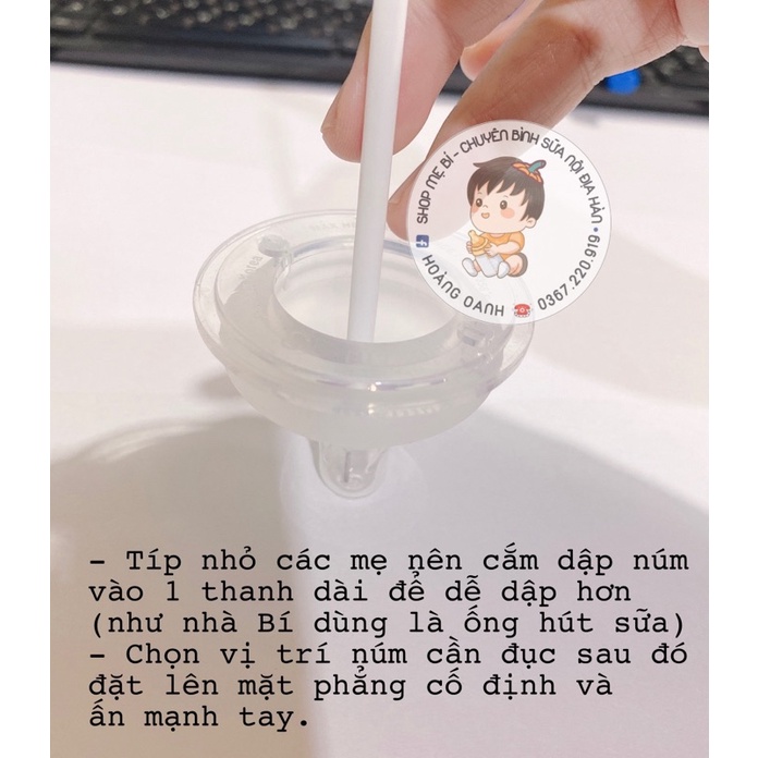 DẬP LỖ NÚM TI ( hỗ trợ đục núm theo nhu cầu)