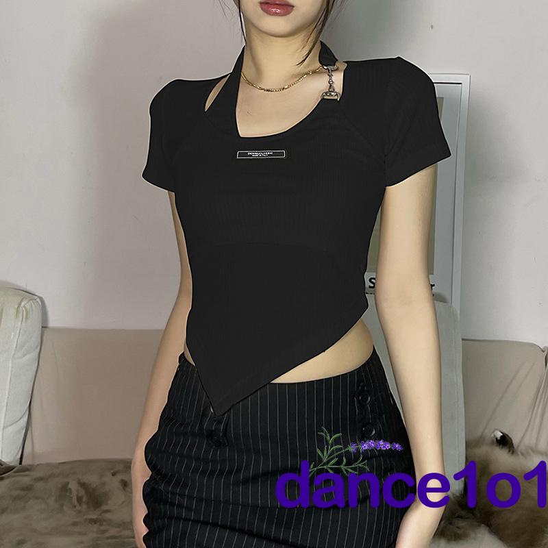 ❥Ez❀Áo Thun Tay Ngắn In Chữ Thời Trang Cho Nữ