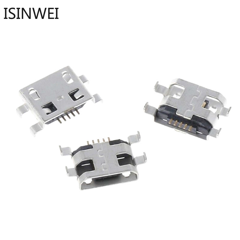 Set 10 đầu sạc Micro USB 5P PCB 0.8 chuyên dụng cho điện thoại