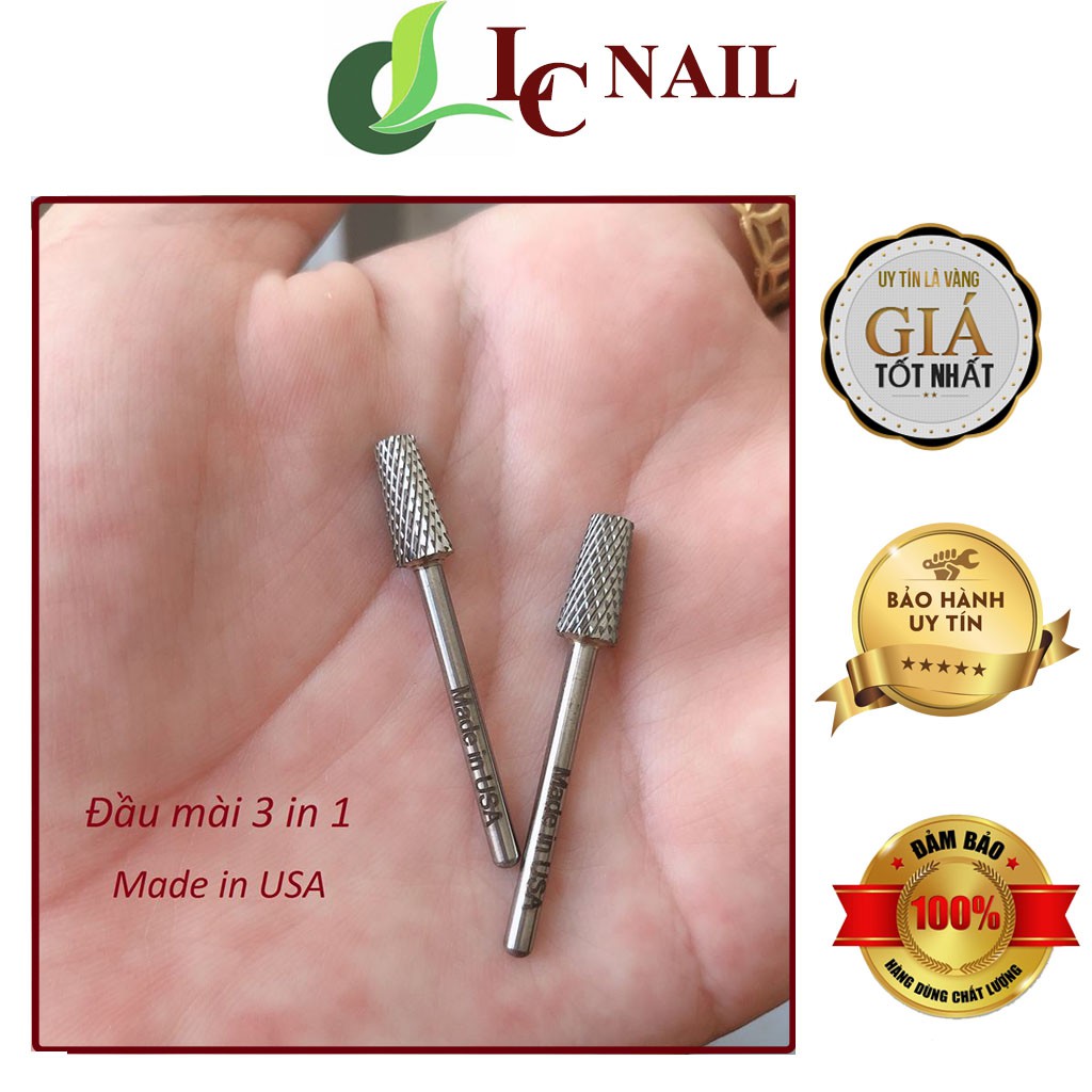Đầu mài móng , Đầu mài mỹ 3 in 1, khóe , min , phá sơn gel