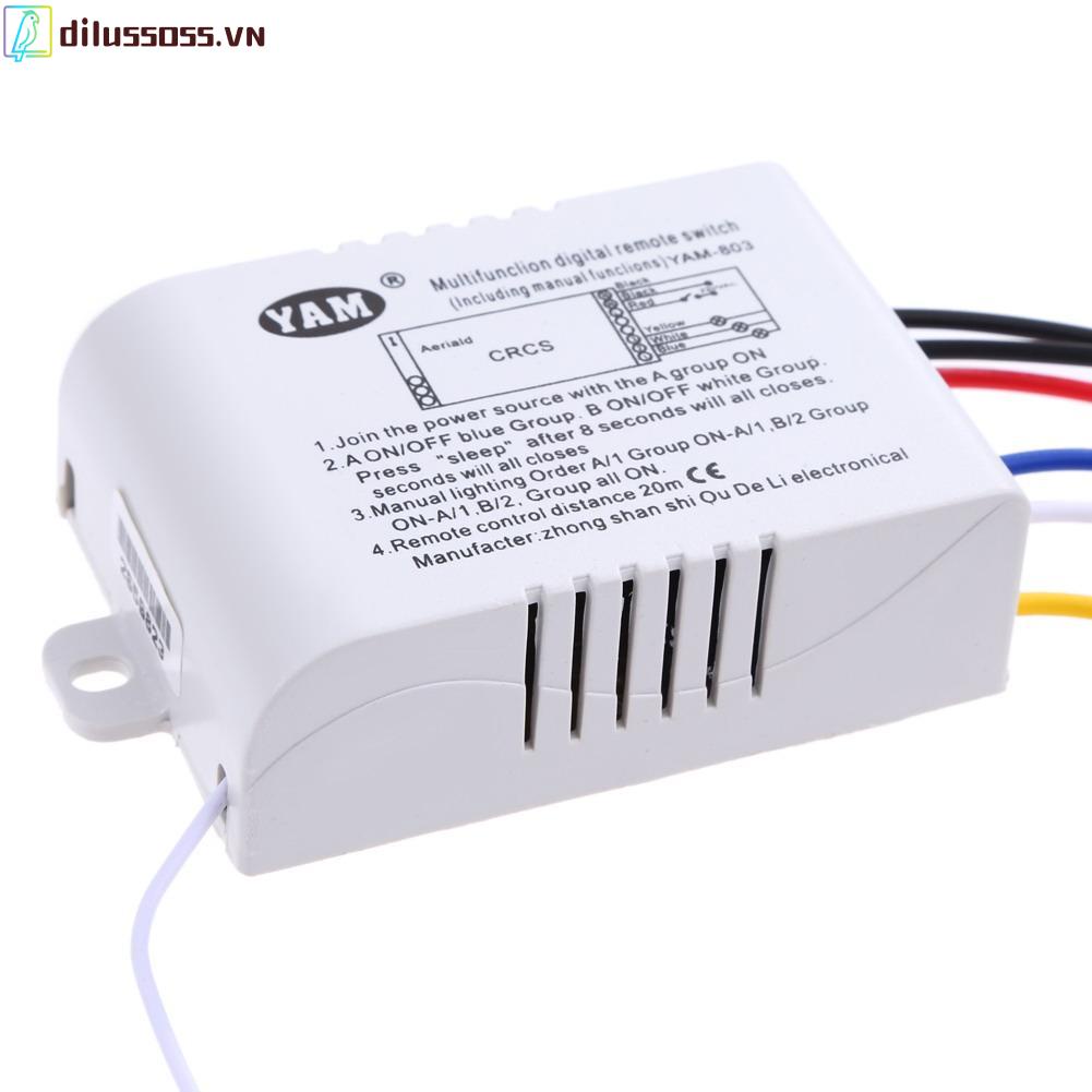 Bộ Truyền Tín Hiệu Điều Khiển Đèn Từ Xa Không Dây 220v