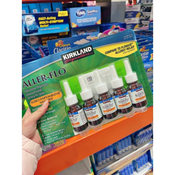 ☘️☘️Xịt Kirkland Aller-Flo chính hãng Mỹ🇺🇸✈️