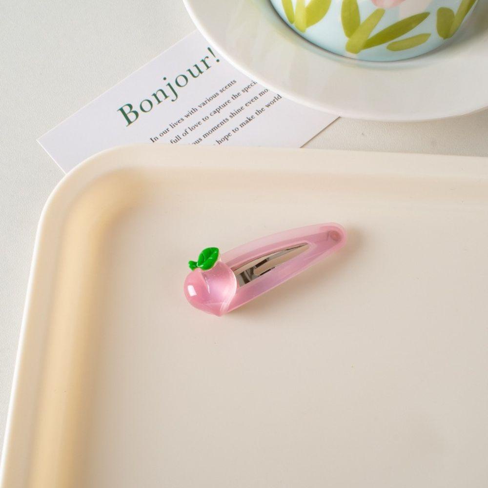 Kẹp Tóc Hình Cá Mập Màu Hồng Đào Dễ Thương Cho Bé