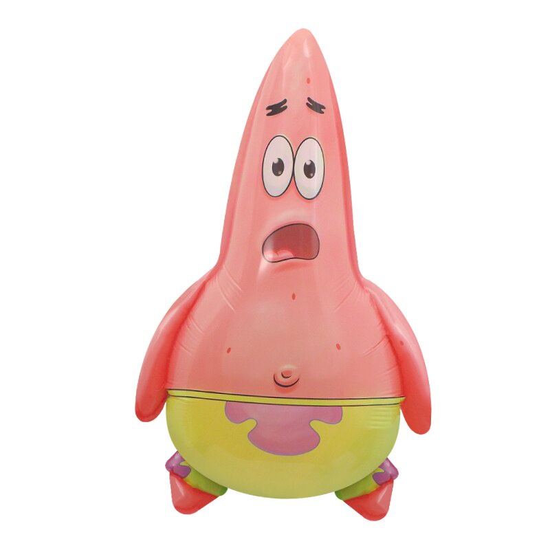 Bong bóng lá nhôm hình hoạt hình SpongeBob 33 inch dùng trang trí tiệc sinh nhật cho bé