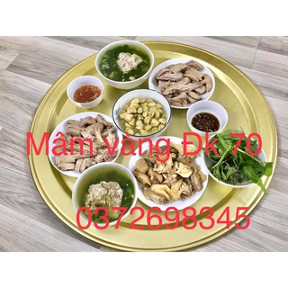 Mâm vàng 70 Công nghệ Anode giúp mâm không mất màu và không bị oxi hoá, sang trọng, lịch sự, đẳng cấp