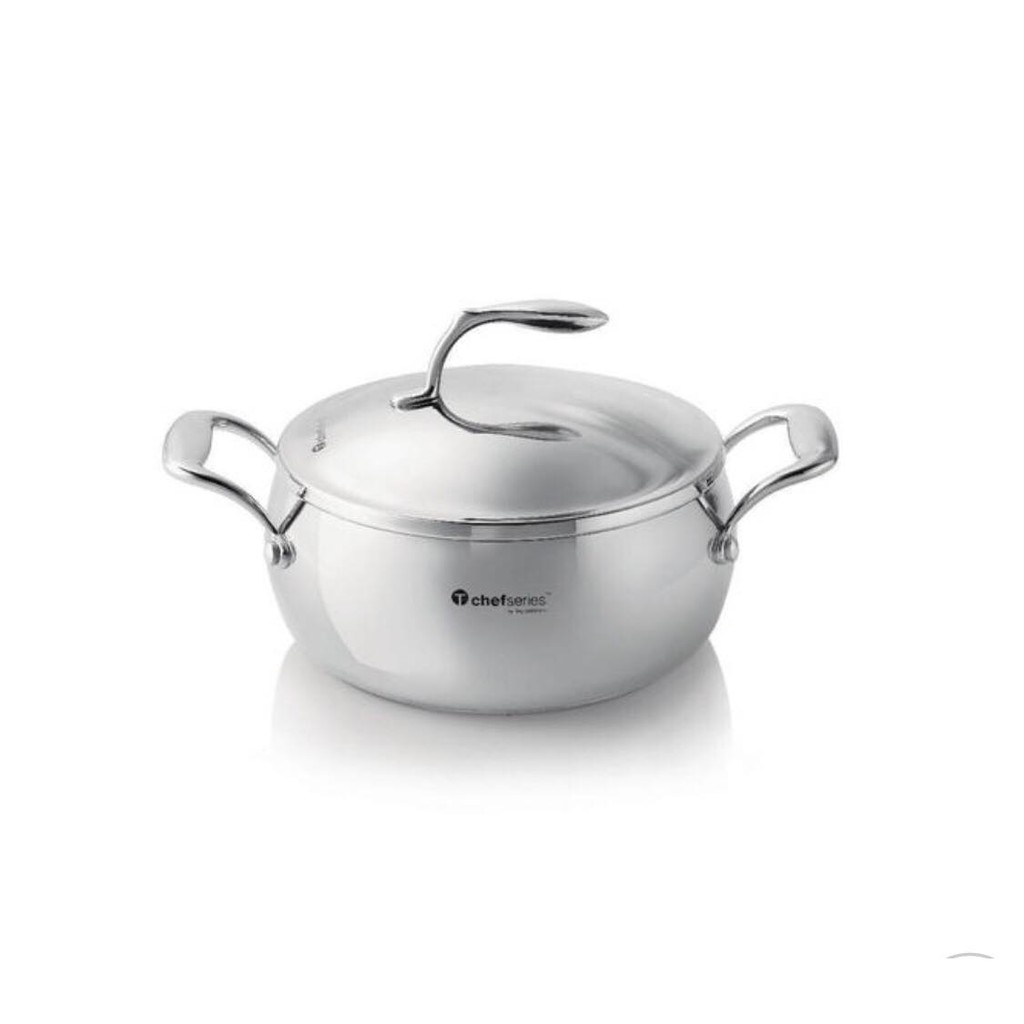 Nồi TChef Series Casserole 3.8L Nắp Kim Loại tặng 1 thùng gạo 10kg, vá cơm