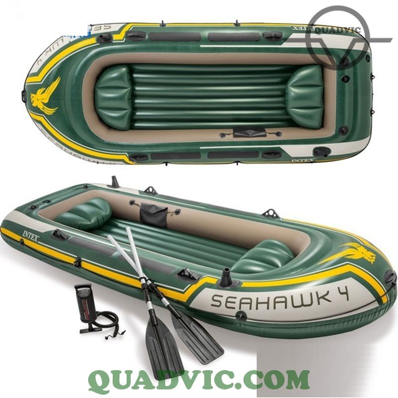 Thuyền hơi Seahawk 4 người cao su dày 68351-Thuyền dã ngoại Seahawki QUADVIC.COM N00307