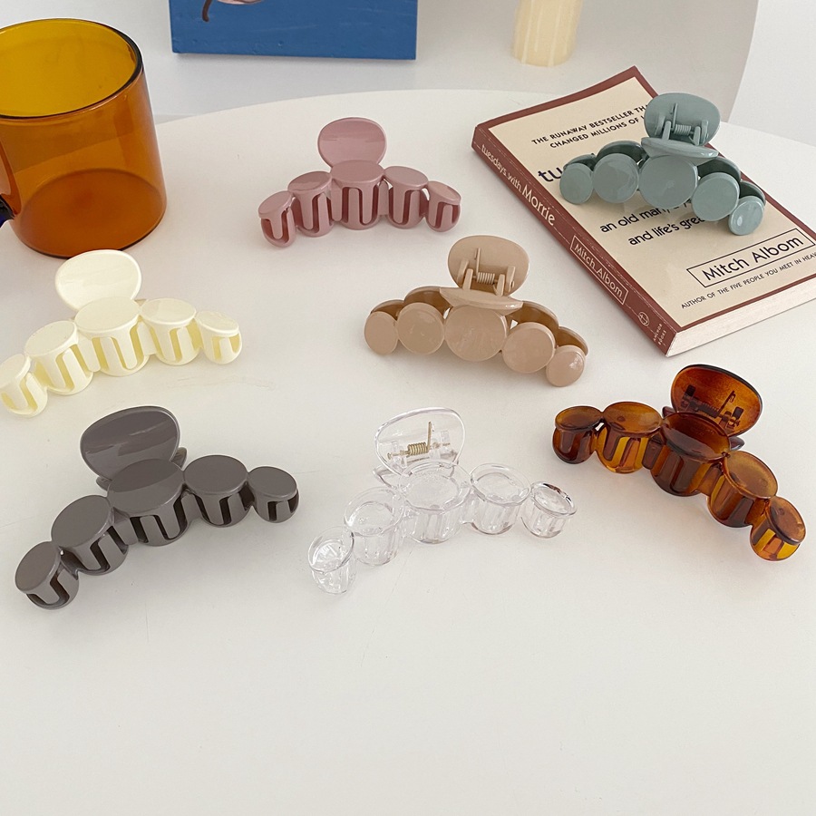 Kẹp tóc thiết kế kiểu tròn bắt mắt thời trang dành cho nữ J20102005