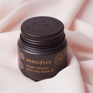 Siêu mặt nạ chăm sóc lỗ chân lông innisfree Super Volcanic Pore Clay Mask 2X 100ml