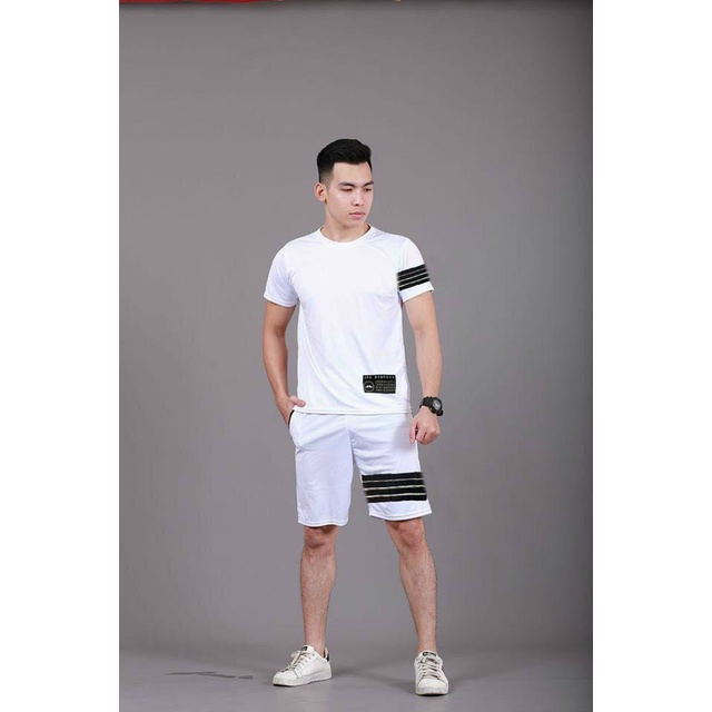Set Bộ quần áo vải thun - Bộ đồ nam mẫu mới hè 2021 cá tính,trẻ trung,năng động Trend 2021 thể thao cá tính