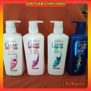 Dầu gội Clear Thái Lan 450-480ml