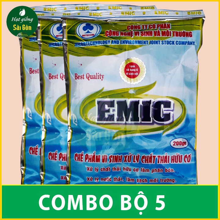 Chế Phẩm EMIC 5 GÓI