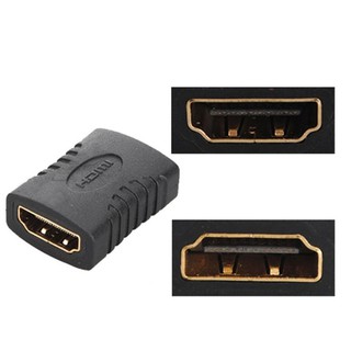 Đầu nối HDMI - HDMI. Dùng để nối 2 sợi dây HDMI lại với nhau. Vi Tính Quốc Duy