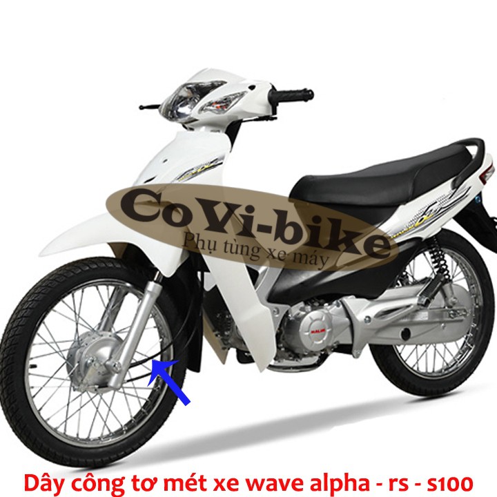 Dây Công tơ mét xe Wave RS, Wave Anpha, Wave S110, RSX Wave S110 đời từ 2006 đến 2020