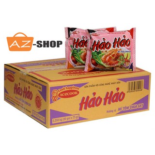 Thùng 30 gói mì hảo hảo acecook 74g
