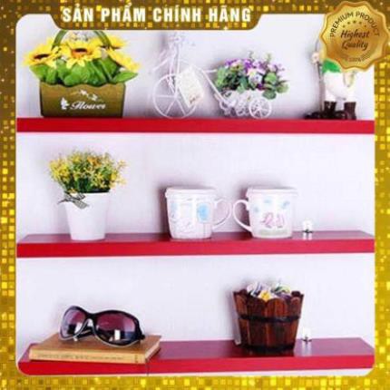 [Freeship – Hàng Nhập Khẩu] Kệ Treo Tường 3 thanh 40,50,60 cm x sâu 15cm - Decor phòng ngủ