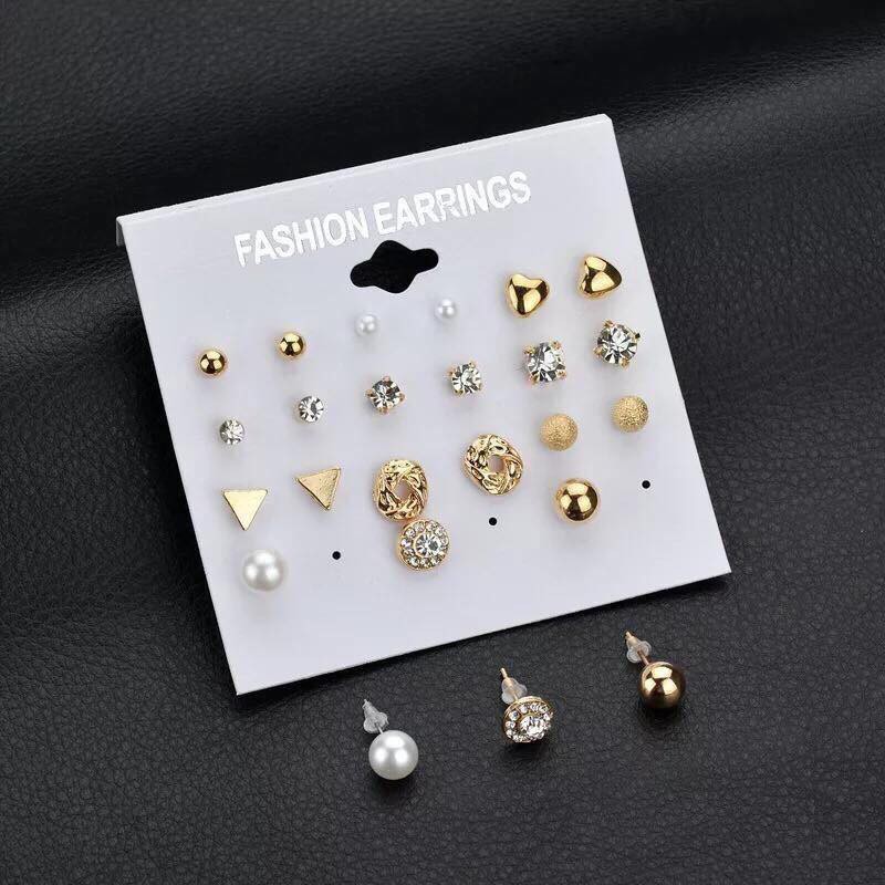 SET 12 BÔNG TAI CAO CẤP