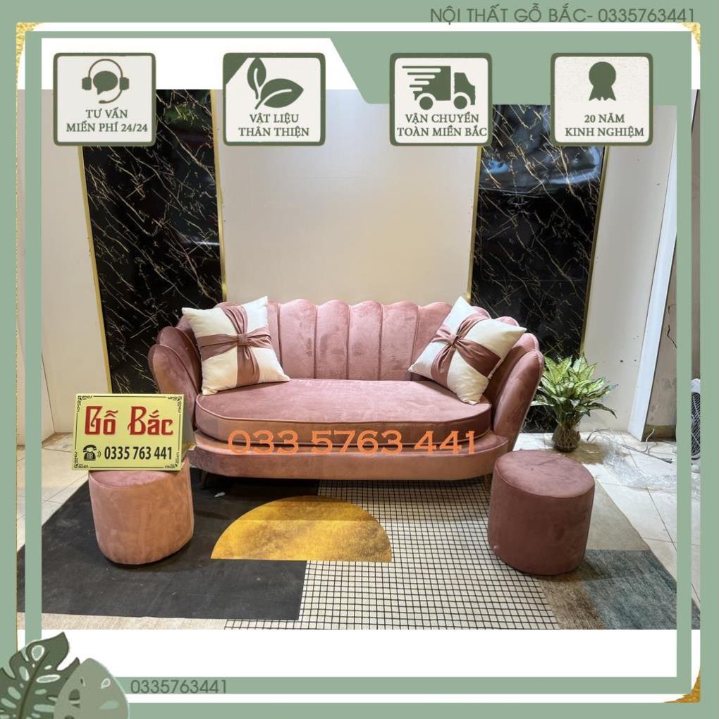 Sofa mini kiểu dáng sen sò siêu sang chảnh - ảnh thật kèm video