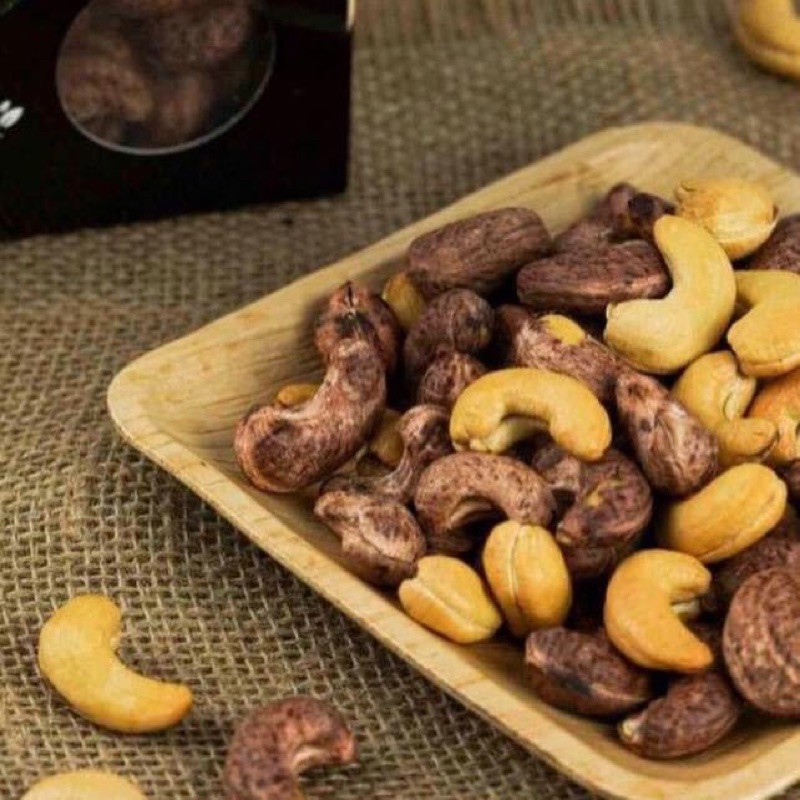 Hạt điều rang muối Bình Phước loại bể sạch lụa