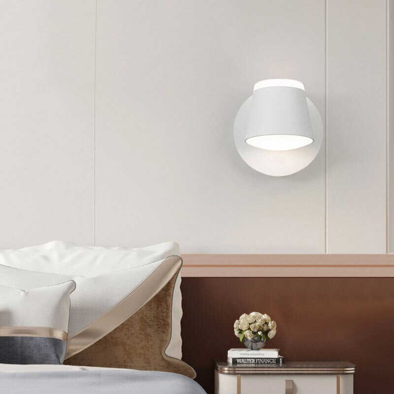 Đèn led Gắn Tường Bằng Sắt Thiết Kế Đơn Giản Sáng Tạo