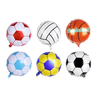 1 Bong Bóng Nhôm Hình Quả Bóng Dùng Trang Trí Tiệc Sinh Nhật Cho Bé