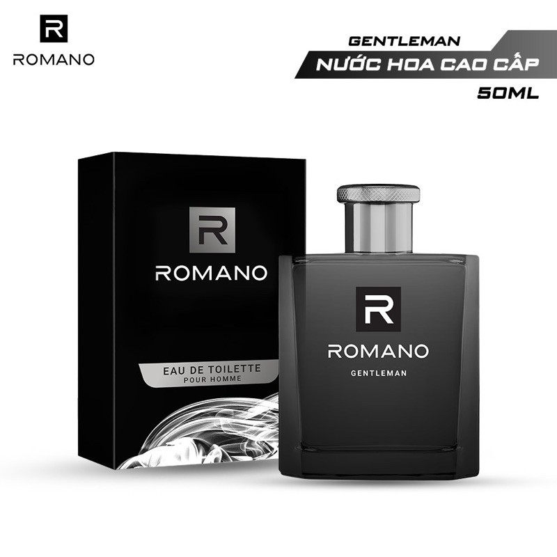 Nước hoa cao cấp Romano Gentleman 50ml lịch lãm nam tính