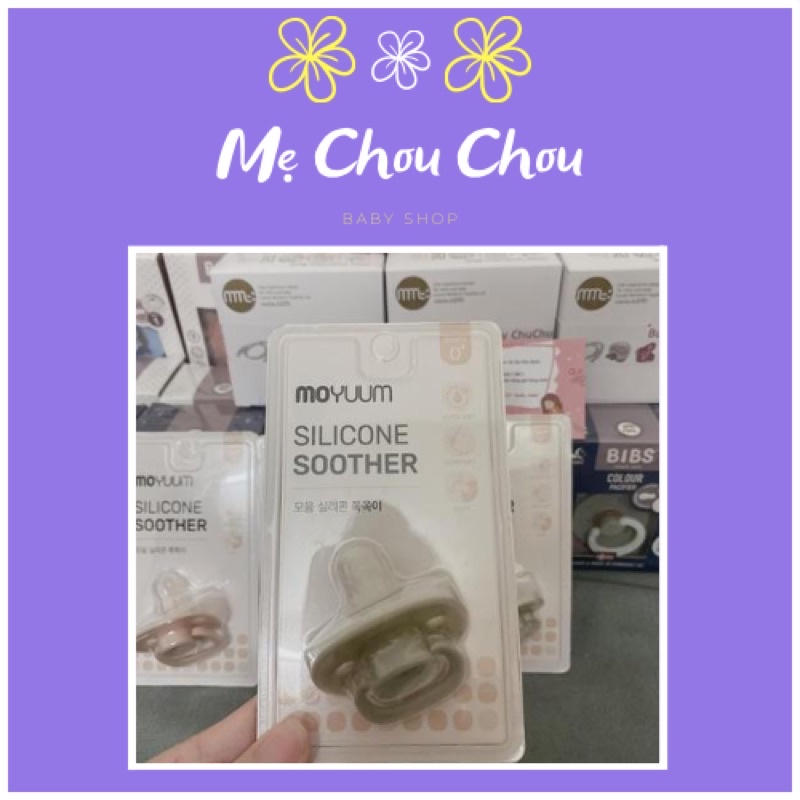 Ti giả Moyuum Hàn Quốc  silicon cao cấp, chống hô, chỉnh nha