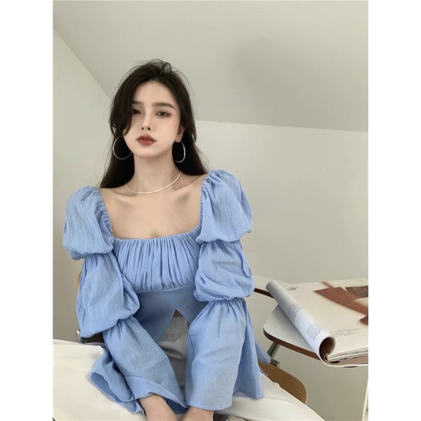 [ HANG ORDER ] Áo tay phồng xanh biển | BigBuy360 - bigbuy360.vn