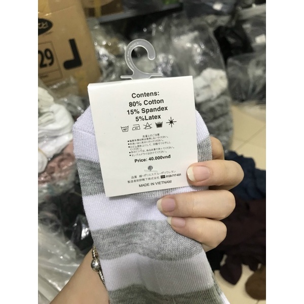 Tất Vớ Nam Sét 5 đôi Xuất Hàn Cổ Trung Xù Dày Siêu Đẹp Thể Thao, Kháng Khuẩn, Chống Hôi, Thối Chân