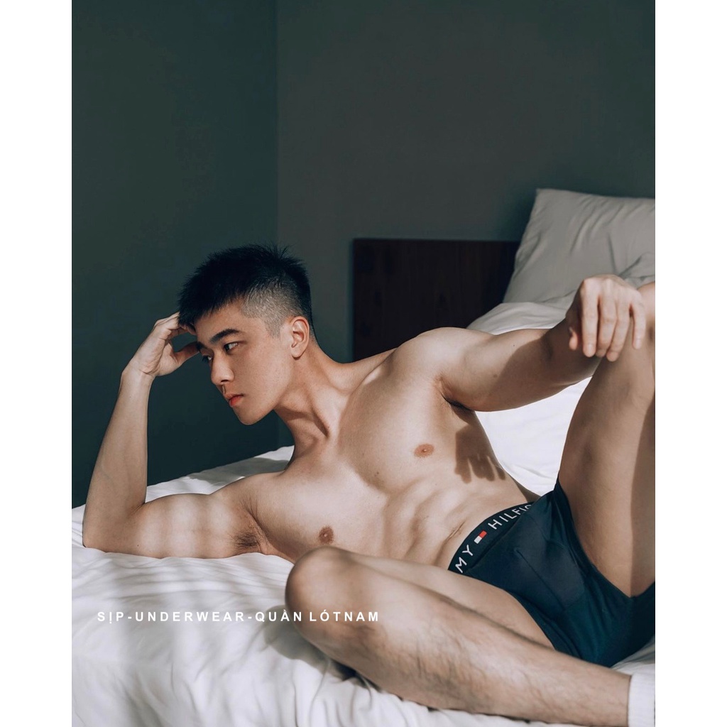 QUẦN LÓT NAM SỊP BOXER COTTON 5 MÀU