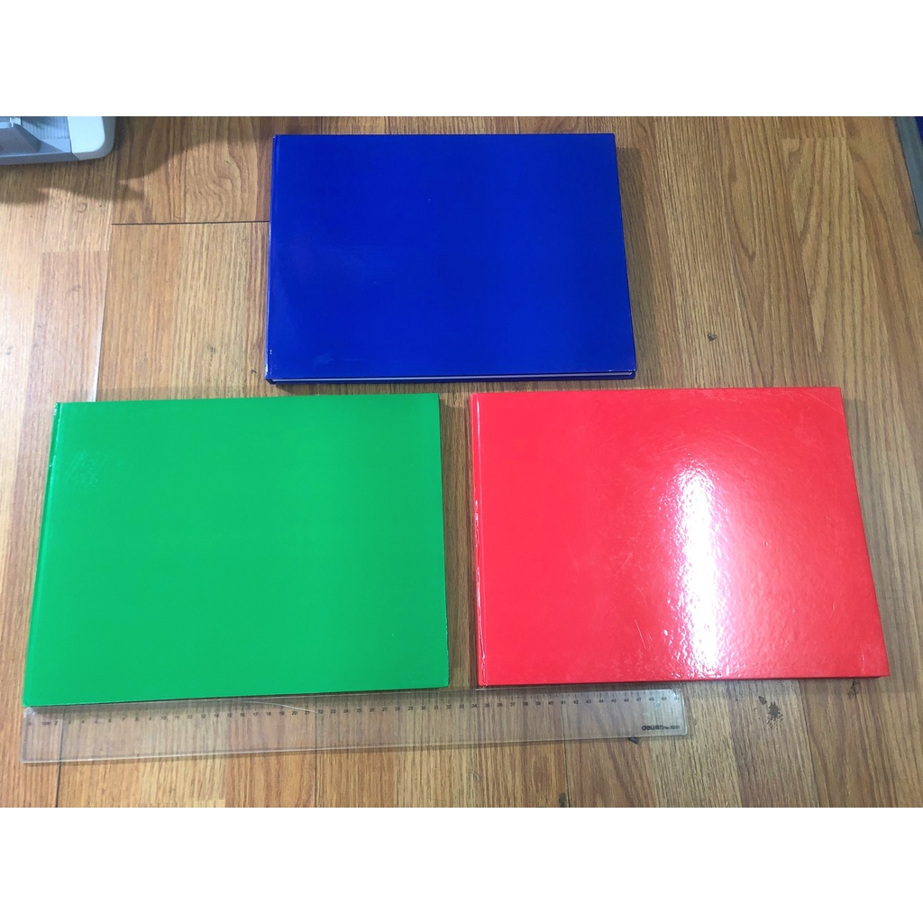 Sổ Bìa Cứng A3 Minh Châu 200 Trang Ngang