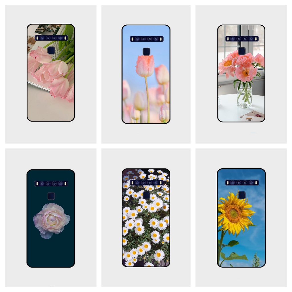 Ốp lưng Tcl 10l Tcl 10 se Tcl 10 pro Tcl 20e Tcl 20 se Vỏ điện thoại di động TPU hoa mềm