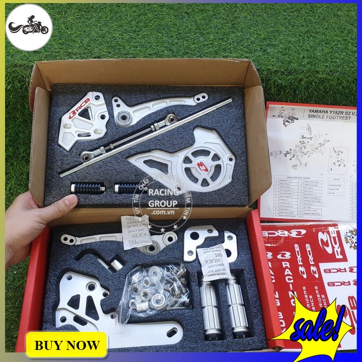 Bộ cần số móc Exciter 150 từ nhôm nguyên khối CNC cao cấp hàng chính hãng RCB