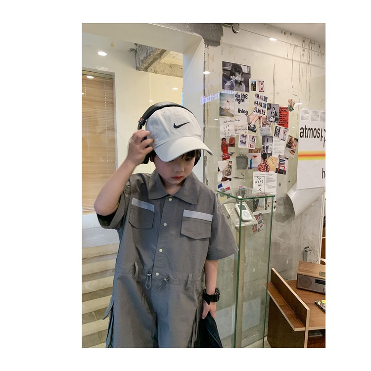 [Babycat] Hàng Có Sẵn Quần Yếm Thời Trang Hàn Quốc Nhật Bản/Hàn Quốc Thời Trang Mùa Hè Kiểu Mới Dành Cho Bé Trai 2022