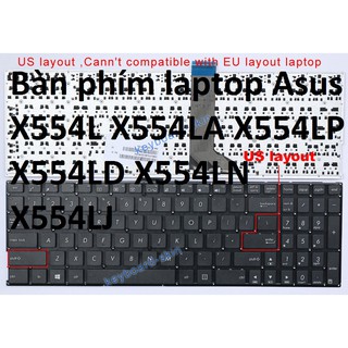 ⚡bàn phím laptop asus x554l x554la x554lp x554ld x554ln x554lj