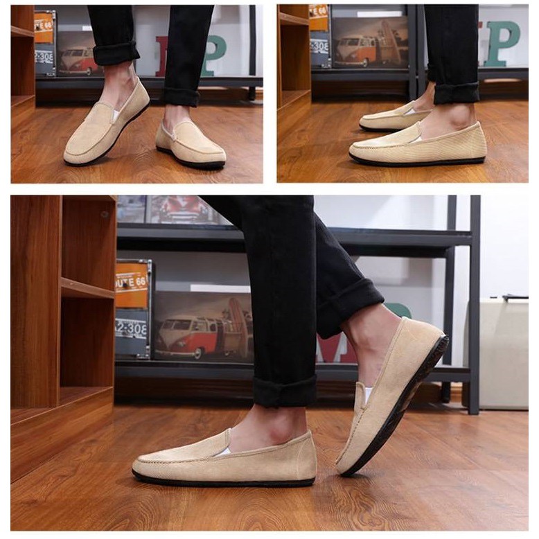 Giày Lười Nam | Giày Vải Hàn Quốc | Size 38 - 45 | WebRaoVat - webraovat.net.vn