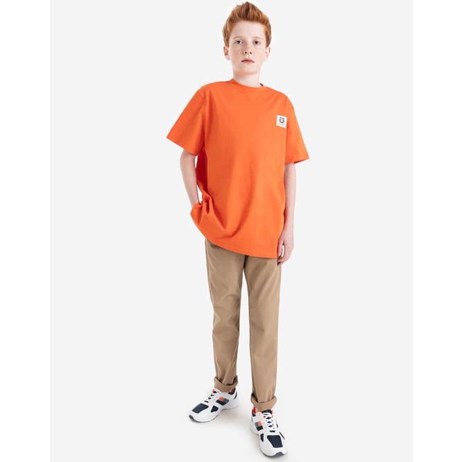 Áo Thun Cộc Tay Bé Trai Size Đại 25 đến 55kg Xuất Dư Trơn màu và hoạ tiết Cotton Mềm Mịn Hippo House