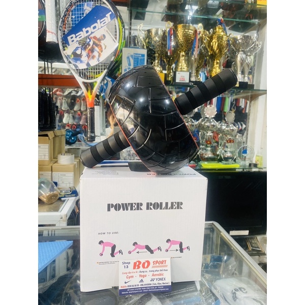 Con Lăn Tập Bụng 1 bánh POWER ROLLEL Cao Cấp