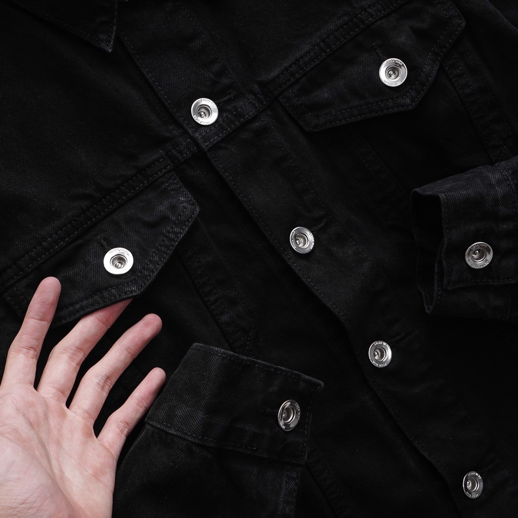 Aó khoác jacket jean nam ZR (Form đứng,chất vải co dãn nhẹ,Hàng VNXK) - AKJZR379B