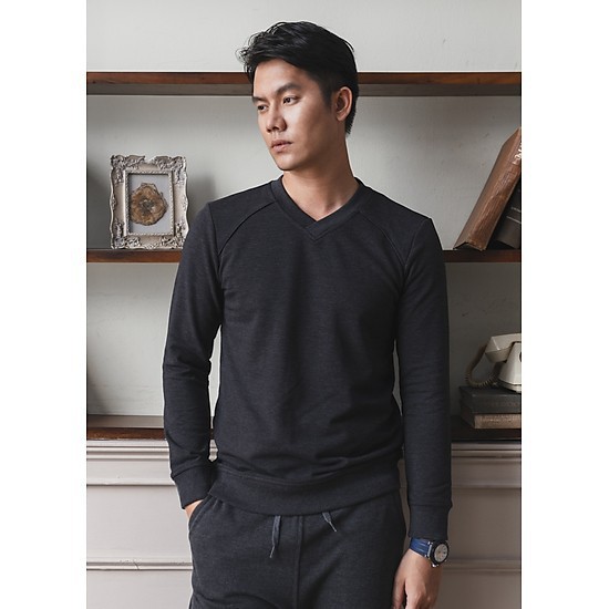 BLENTINO ÁO NỈ DA CÁ NAM BANTD05.Phù hợp đi chơi , dạo phố , mặc ngoài. Kết hợp với quần âu