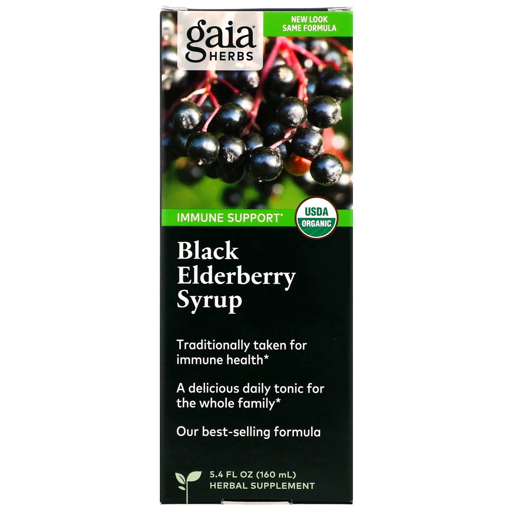 Syrup Elderberry hữu cơ Thương Hiệu Gaia  Ý @ Hàng Mỹ Air