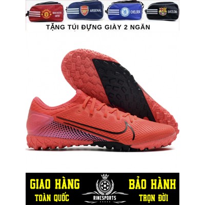 (HÀNG THAILAND) GIÀY BÓNG ĐÁ SÂN CỎ NHÂN TẠO Nike Mercurial Vapor 13 Pro đỏ.TF.CAM KẾT Y HÌNH-CAM KẾT HÀNG