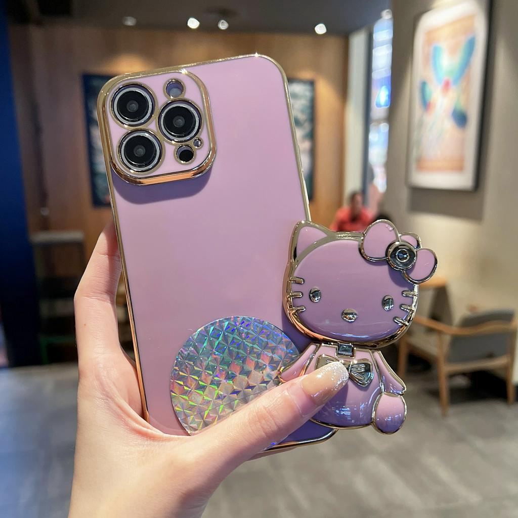 Ốp Điện Thoại 6d hello kitty Cho iPhone 6 plus 6s plus 7 plus 8 plus xs max xr 11 pro max 12 pro max 13 pro max 14 plus 14 pro max