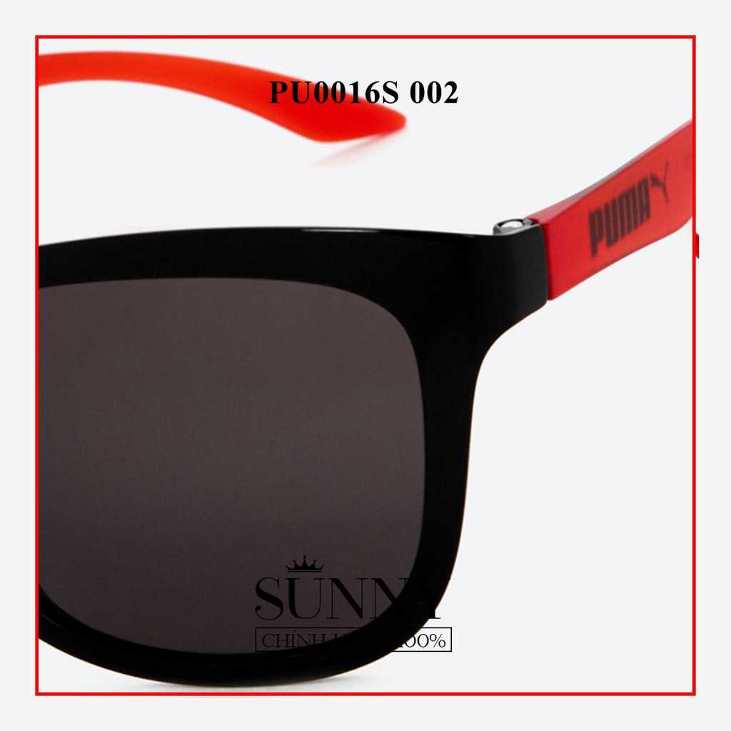 Kính mát nam nữ chính hãng Puma PU0016SA 002 màu sắc thời trang, thiết kế dễ đeo bảo vệ mắt
