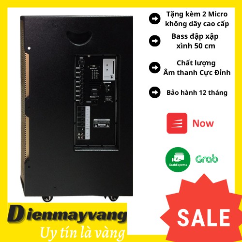 【GIÁ RẺ VÔ ĐỊCH】Loa Karaoke/Loa Kéo Di Động Bose DK 6868 PRO (5 tấc) - Công suất khủng 1000W - Giao Hàng HCM/TỈNH